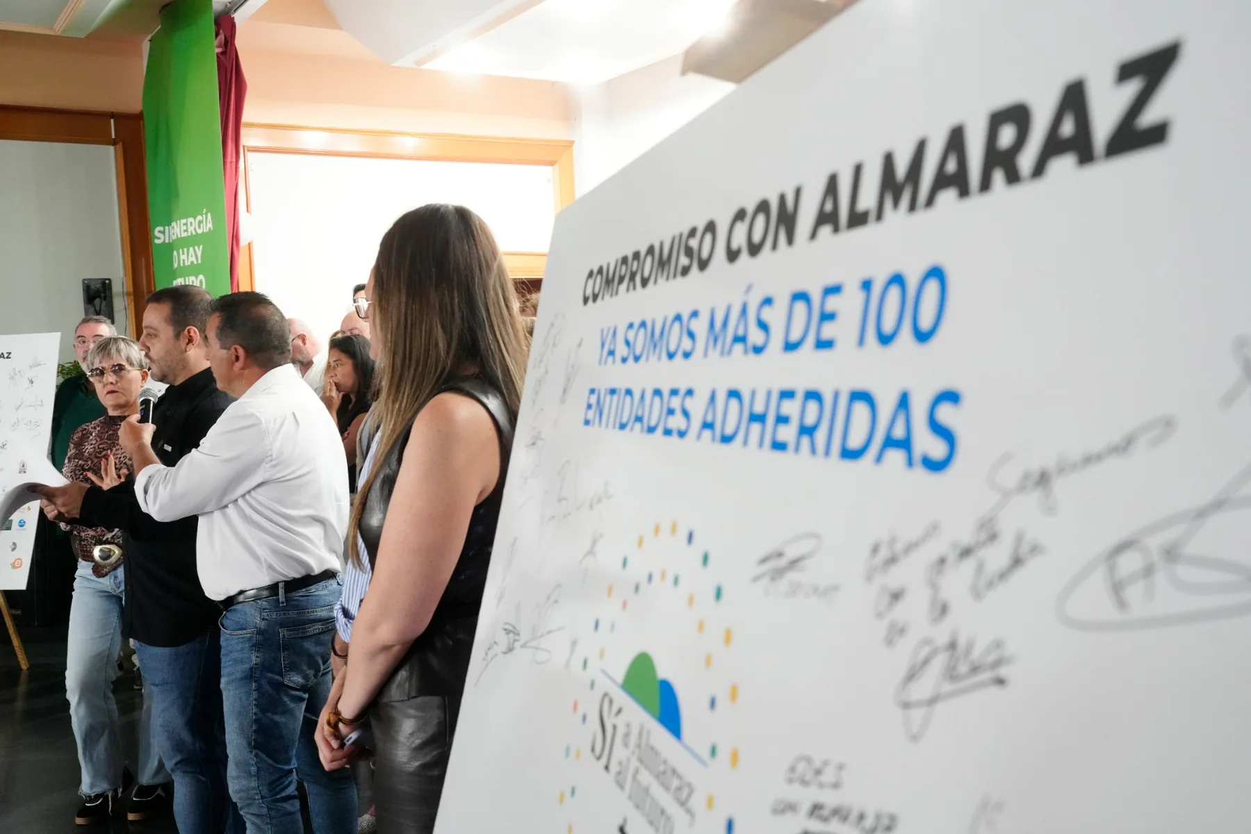 Panel firmado por entidades adheridas a la Alianza por Almaraz