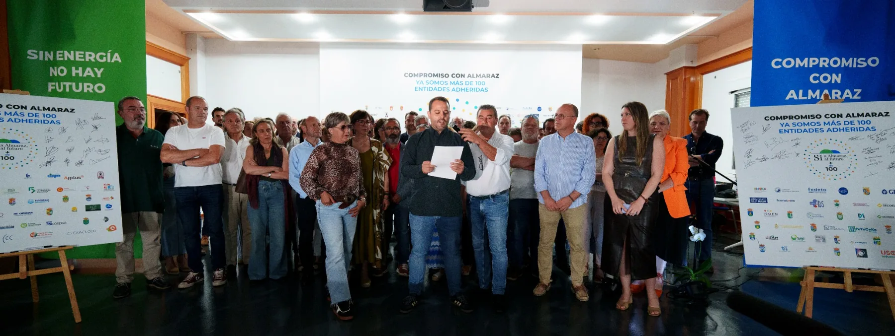Representantes de entidades adheridas a la Alianza por Almaraz