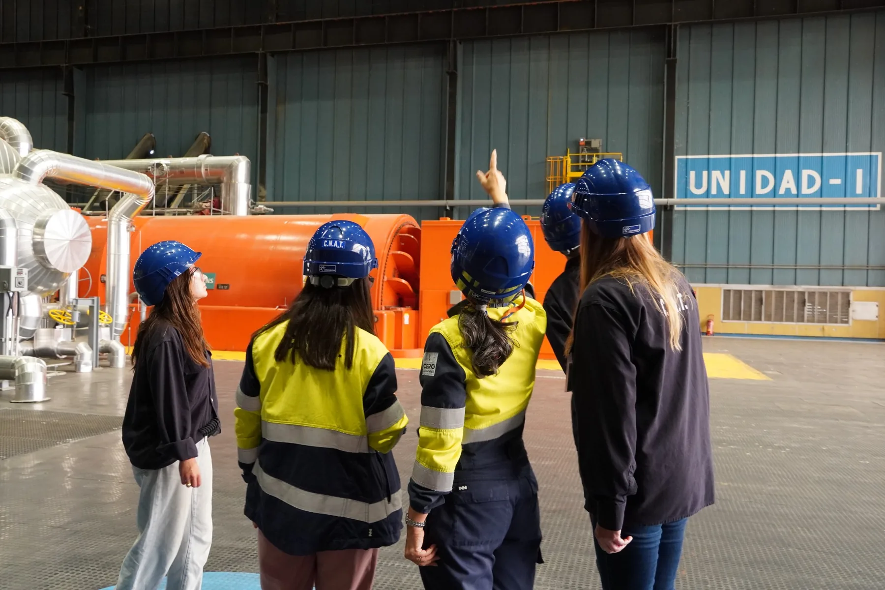 Visita internacional en la Unidad 1 de la Central Nuclear de Almaraz
